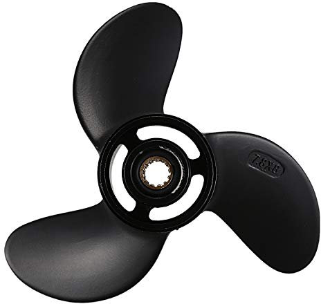 Doumneou Außenbord-Propeller aus Aluminium 7,8 x 8 für Mercury 4–6 PS 3R1W64516-0