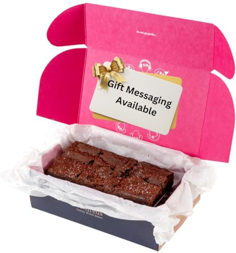 Wilfred's Ultimate Chocolate Brownies – 12 Handmade Belgian Chocolate Treats in Gift Box | Delicious Gourmet Brownies | Perfect Chocolate Gift for Birthdays, Anniversaries, & Special Occasions