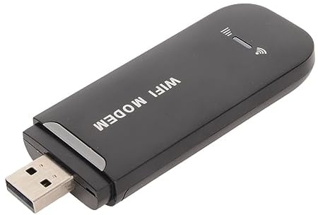 Routeur WiFi 4G Haut Débit, jusqu'à 150 Mbps, Prend en Charge 10 Utilisateurs, Emplacement pour Carte SIM, Modem WiFi USB 4G LTE Portable pour Bureau, Maison, Plug and Play
