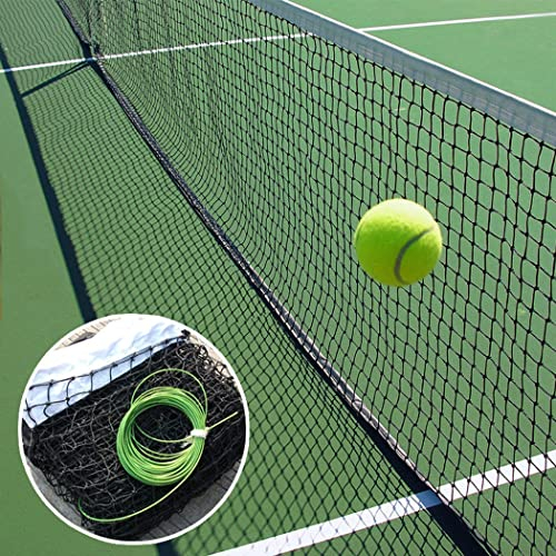 Rete da Tennis Professionale, Rete da Allenamento per Recinzione per campi da Tennis Standard Portatile con Borsa per Partite di Tennis in casa all'aperto, 12 * 3,3 Piedi