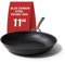 Alva Artist 11 Best-in-Class Carbon Steel Frying Pan, Professional Blue Steel Skillet for Searing, Heats 3x Faster than Cast Iron, PFAS-Free Nonstick - Oven, BBQ & Induction Safe - Lightweight Design