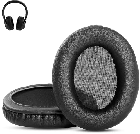 1 par de Almohadilla para Auriculares para SHD8600 Compatible con Philips SHD8600 Auricular (Cuero proteico&Espuma viscoelástica)