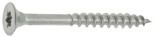 Vis à bois agglomérés tête fraisée Torx inox A2 3X16/14 boîte de 200 - ULTIMA - 12630016