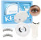KevKev Magnetic Eyelashes 1 Pair with Applicator Eyelashes Lash Clusters Individual Lashes Look Like Extensions No Glue Needed Wispy Lashes(Garnet)