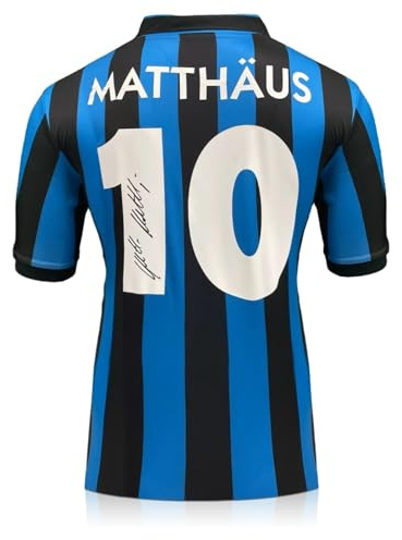 Lothar Matthäus Signed Inter Milan 1990 Home Football Shirt