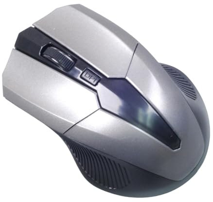 1200 dpi senza fili – Puntatore senza fili, ottica wireless | 3 velocità regolabili, cursore wireless 2,4 g, accessori per laptop, lunga distanza Plug and Play, con ottica 1200 DPI