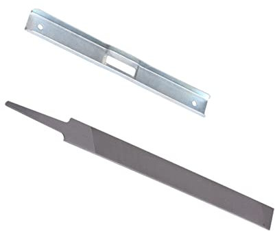 Gsycle Chain Saw Sharpening Tool Kit, Chainsaw Depth Flat File Tool Chain Saw Measuring Stick for General Chainsaw