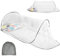 Zanzariera da viaggio pop-up e pieghevole 200x80x56 cm, Zanzariera Pieghevole Per Letto Singolo, Zanzariera per tenda da campeggio con cerniera per letto da campeggio