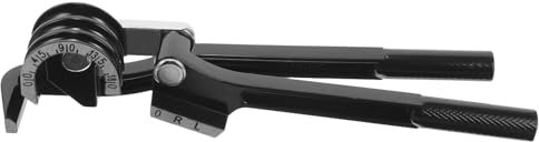 Mikikit Dobladora Manual de Aluminio Herramienta de Curvado Aire Acondicionado Duradera