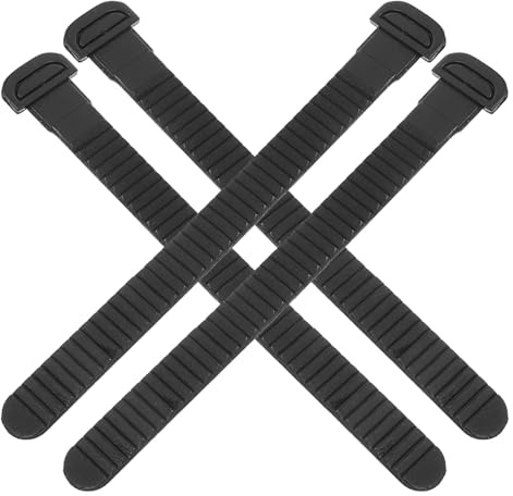 DOITOOL Sangles de Boucle Professionnelle 4 Pièces pour Patins à roulettes, Accessoires de Fixation pour Chaussures Sport et Rollers de Vitesse Style Aléatoire