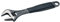 Bahco 9071P Reversible Jaw Black Ergo Adjustable Wrench, 200mm Length