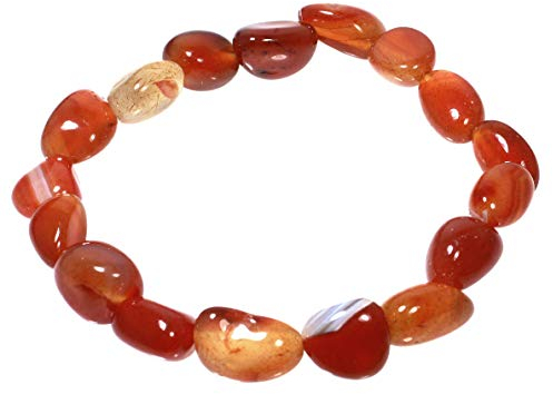 CrystalAge Jungfrau-Geburtsstein-Armband – Karneol