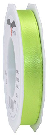 Präsent C.E. Pattberg Satin hellgrün, 25 m Satinband zum Einpacken von Geschenken, 15 mm Breite, Geschenkband zum Dekorieren & Basteln, Dekoband, Anlass