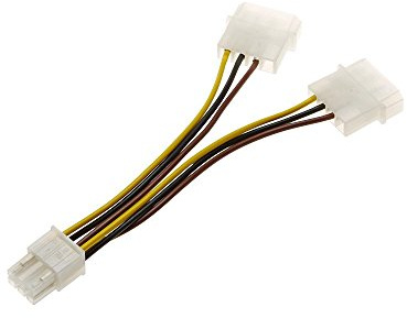 PNY 91004549-t 6-AUX Power Kabel