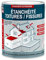 PRO COM Peinture, résine d'étanchéité toiture, réparation tuiles, fissures, anti-fuites, décore, protège, plusieurs coloris 0.75 litres