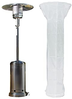 empasa Heizpilz 'Classic Light' Gasheizer/Terrassenheizung/Gasheizstrahler wahlweise mit Abdeckhaube