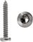 Spanplattenschrauben mit Rundkopf 3x20 verstärkter Kopf TORX aus Edelstahl (20 Stück) FASTON®