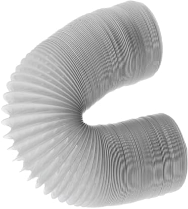 Ø 80mm - 6m PVC Abluftschlauch - Schlauch - Abzug - Abluft für Klimaanlagen, Wäschetrockner, Abzugshaube Trocknerzubehör