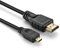 HDMI cable for Panasonic Lumix DC-GX880K, DC-LX100M2, DC-TS7, DC-TZ95 Digital Camera - Length = 6.5ft / 2M