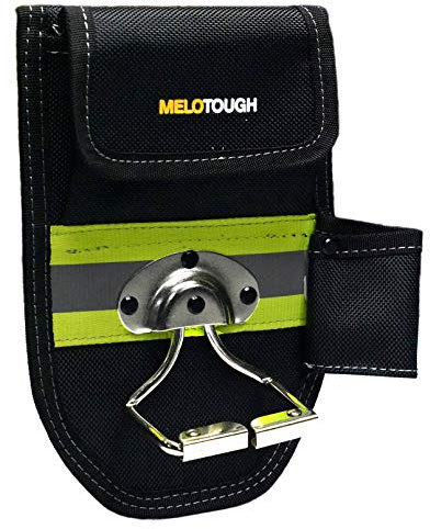 MeloTough Porte-marteau pour ceinture de travail avec poche à clou et boucle à outils
