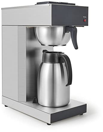 SYBO Commercial Coffee Makers 12 Cup, Drip Coffee Maker Brewer with 74Oz thermal carafe, Coffee Pot Stainless Steel Cafetera SF-CB-1AA