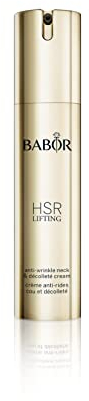 BABOR HSR LIFTING Neck und Décolleté Cream, Anti-Aging Creme für Nacken und Dekolleté, Mit Sheabutter und Panthenol, 1 x 50ml