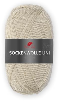 Pro Lana Sockenwolle,-fädig, Uni, 4-fach,100 g/420 m,75% Schurwolle / 25% Polyamid, Fb. 429