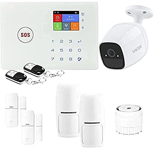 Kit allarme casa 4G connesso senza fili WiFi GSM Amazon e telecamera WiFi - lifebox - kit9