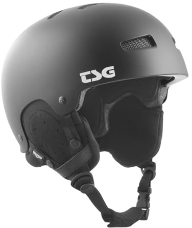 TSG Gravity Solid Color Skihelm Schwarz/Grau S/M - 54-56 cm