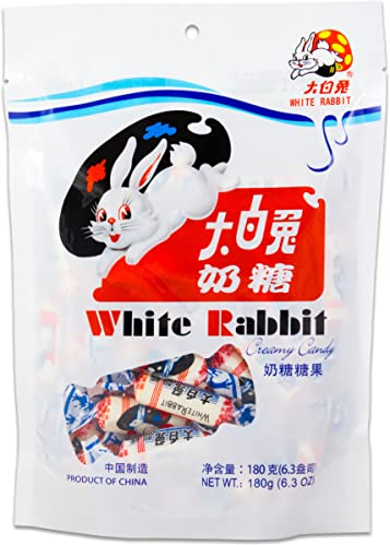 White Rabbit Candy Kaubonbons 180g | Creamy Candy Bonbons | Original aus China