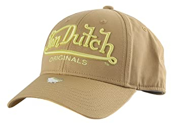 Von Dutch Cap DB Seattle Sand Beige, Size:OneSize