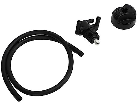Azusumi Interrupteur de robinet à essence 3 voies avec conduite de carburant pour Polaris ATV Sportsman 335 325 330 400 500 600 700