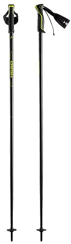 HEAD Unisex – Adult Frontside Skistöcke, schwarz/gelb, 105