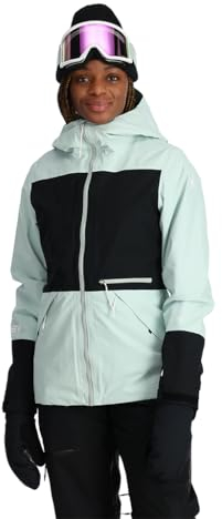 Spyder Damen Jagged Gore-Tex Shell Skijacke, Wintergrün, M
