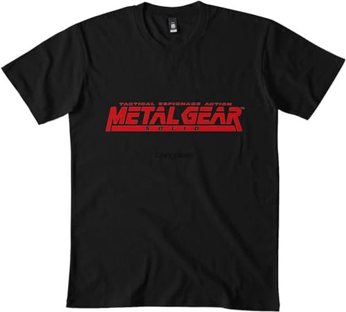 Metal Gear Solid Logo t-Shirt BL Size S