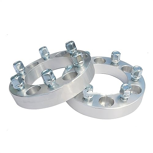 ONDIAN Distanzringe 2PCS 30 35 38MM Spurverbreiterungen 6X139,7 6X5,5 108CB 12X1,5 Auto Radnabe Adapter Distanzscheibe Räder (Größe : 2pcs 35MM)