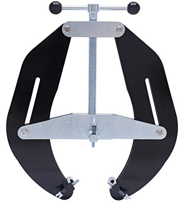 QZHDX Heavy Duty Pipe Clamp 5 to 12 inch High Strength Ultra Clamp Steel Pipe Alignment Tool with Lightweight Design Strong Hand Tools for Pipe Fitting, Fit Up, Welding (A3,5-12in)