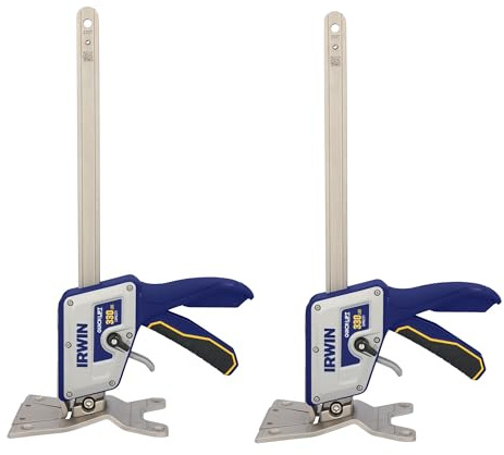 IRWIN Quick-Lift Construction Jacks, Hand Lifting Jack Tool, Multifunctional, Lift up to 10 and Capacity 330 lbs, Pack of 2 (IRHT83100-2)