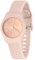 OFFCUP Orologio da Donna, Orologio Analogico al Quarzo Donna, Orologio da Polso Donna Con Cinturino in Silicone Casual O Attività Sportive,Movimento a Tre Lancette, Cassa da 38MM -Rosa Chiaro