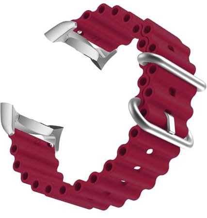 DINGK Sport Armband Kompatibel mit Suunto Ambit 3/3 Peak/3 Run/2R/2S/2/1 Band Outdoor Sport Silikon Atmungsaktiv Ersatzbänder für Suunto Ambit 3/3 Peak/3 Run/2R/2S/2/1 Uhrenarmbänder (1)