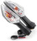 Ohocean Motorrad Blinker Lauflicht Für Kaw&asaki Z900 Z125 Z750 Z650 Z300 Z400 Z800 Z1000 Für Ninja 400 300 Für V&ersys 1000 Blinker Blinker Motorrad Blinker Licht(2PCS Light Clear)