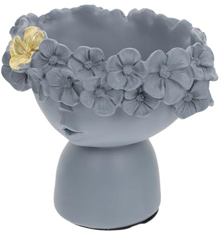 Alipis Resin Mädchen Vase Für Home Dekoration Schicke Blumenvase Aus Harz Dekorative Vase Für Tischmitte Und Restaurant