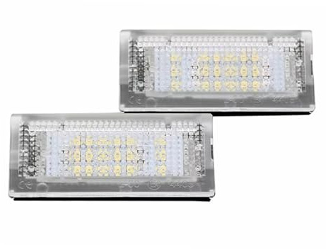 Car LED License Plate Number Light For BMW For E46 4D For E46 5D 1998 1999 2000 2001 2002 2003 2004 2005 Error Free License Plate Lamp Taillight