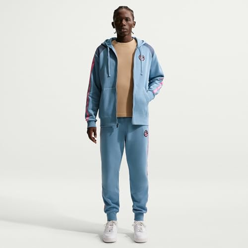 Nike Sportswear City Side Fleece-Kapuzenjacke Für Herren, Work Blue/Diffused Blue, IH4285-486, L