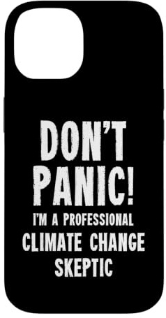 Hülle für iPhone 14 Skeptiker des Klimawandels