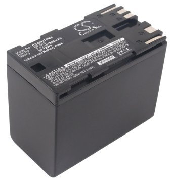 Battery for Canon XF105 Li-ion 7.4V 7800mAh - BP-975