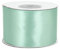 Satinband 50mm x 25m Rolle - FARBAUSWAHL in 3/6/12/18/25/38/50/75/100mm - farbecht & waschbar - Schleifenband für Hochzeit - Geschenkband zum Verpacken Dekorieren Basteln - Helltürkis/Aqua 314