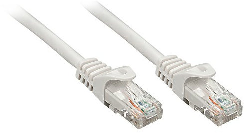 Lindy Cavo di Rete Cat.6 U/UTP Basic Grigio, 5m