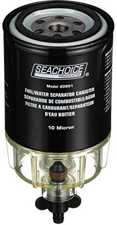 Seachoice 50-20931 Filtro Carburante Separatore Acqua in Plastica