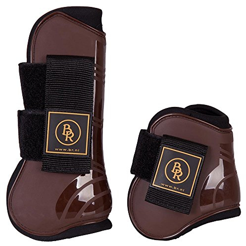 BR Hartschalen Gamaschen Set Pony braun